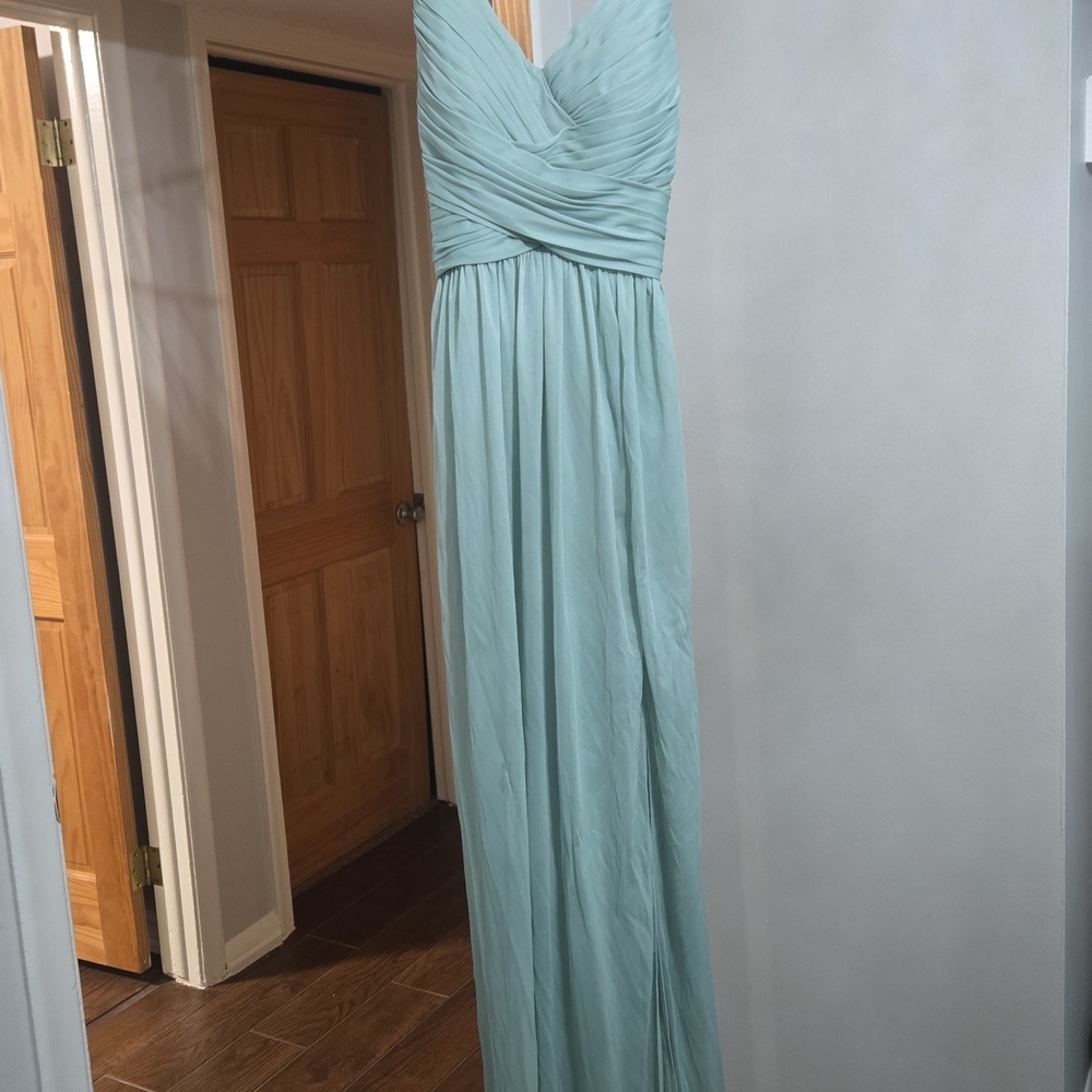Elegant Dusty Mint Maxi Dress